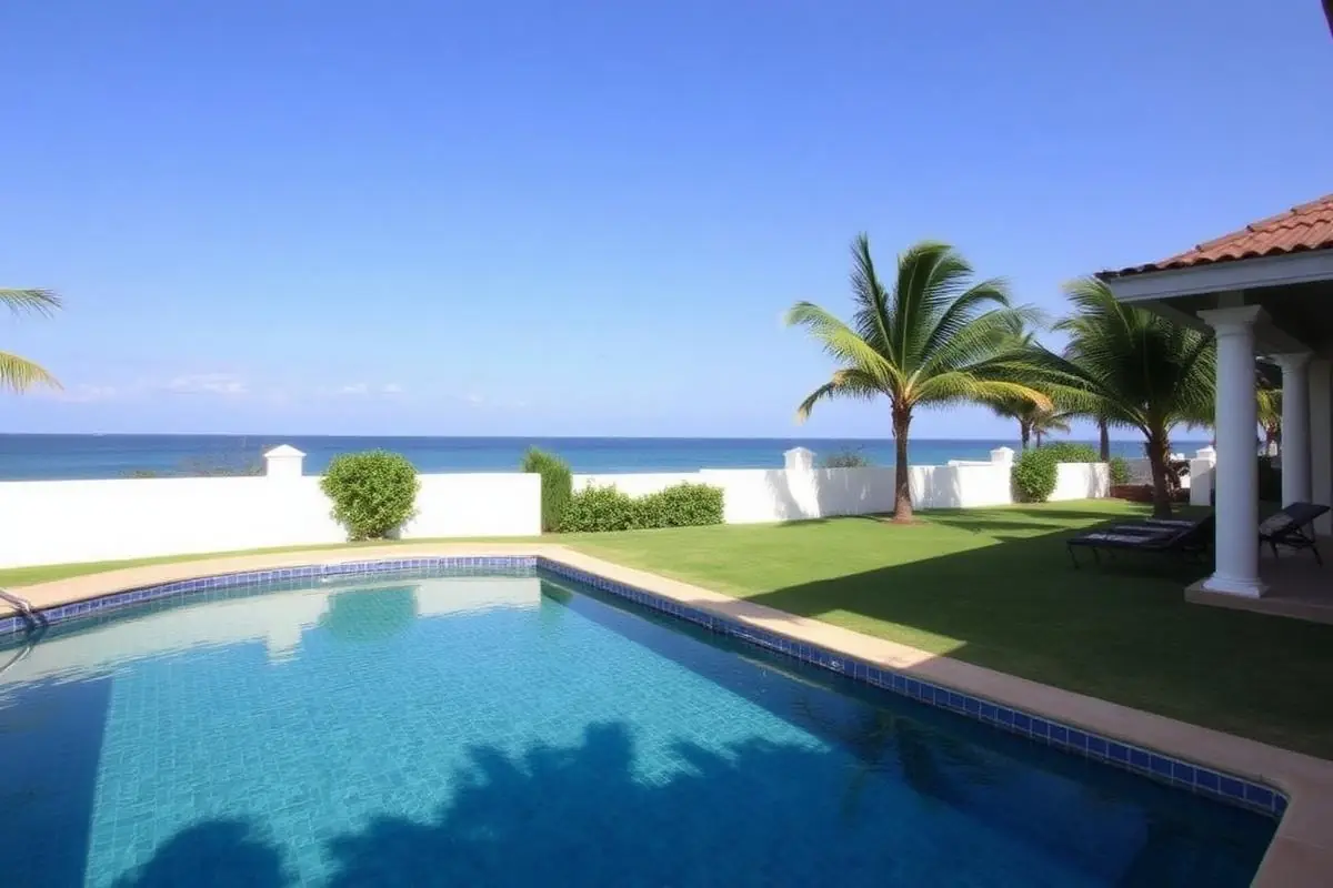 Beachfront Villa with Pool in Diani — Diani, Kwale